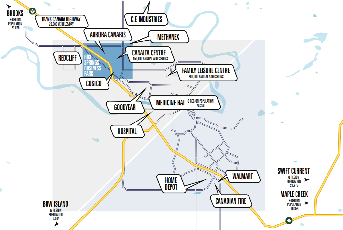 Medicine Hat and Region Box Springs Business Park